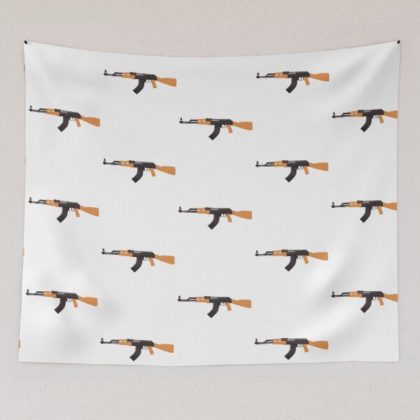 Item preview, AK-47 Military Rifle Vector - 2nd Amendment designed and sold by Matt Ballinger.