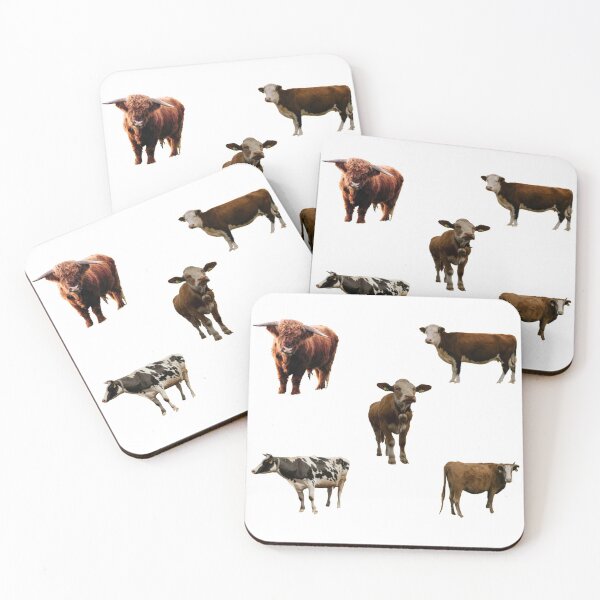 Item preview, Cute cow pictures sticker pack designed and sold by BessieMoo.