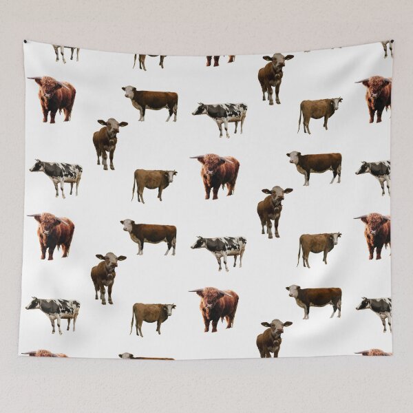 Item preview, Cute cow pictures sticker pack designed and sold by BessieMoo.