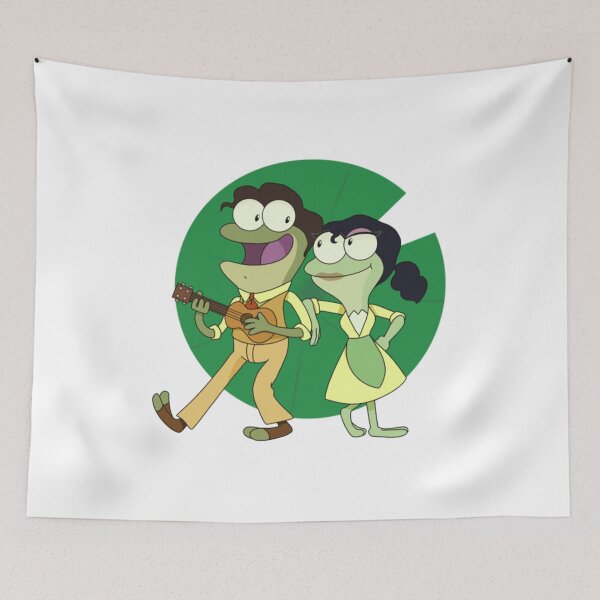 Item preview, A Cartoon Frog Couple designed and sold by JodyLamp.