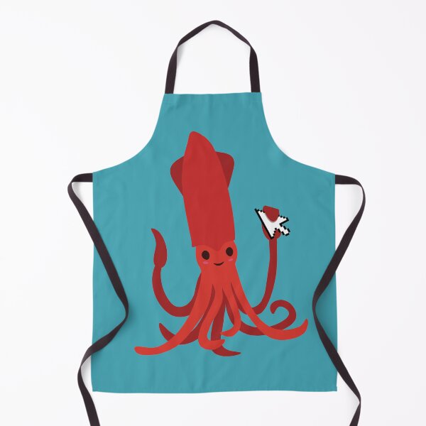 Item preview, Happy Squid with Cursor designed and sold by TheGalaxyKat.