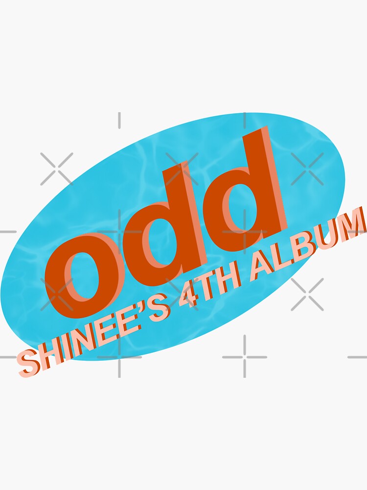 SHINee Odd logo | Sticker