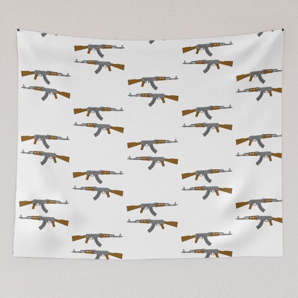 Item preview, AK-47 Two Military Rifles Sticker Pack - 2nd Amendment designed and sold by Matt Ballinger.