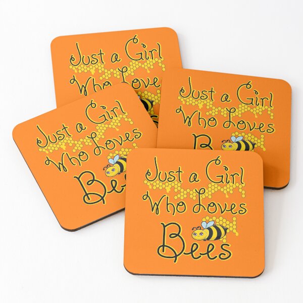 Item preview, Just a Girl Who Loves Bees designed and sold by tryinart.