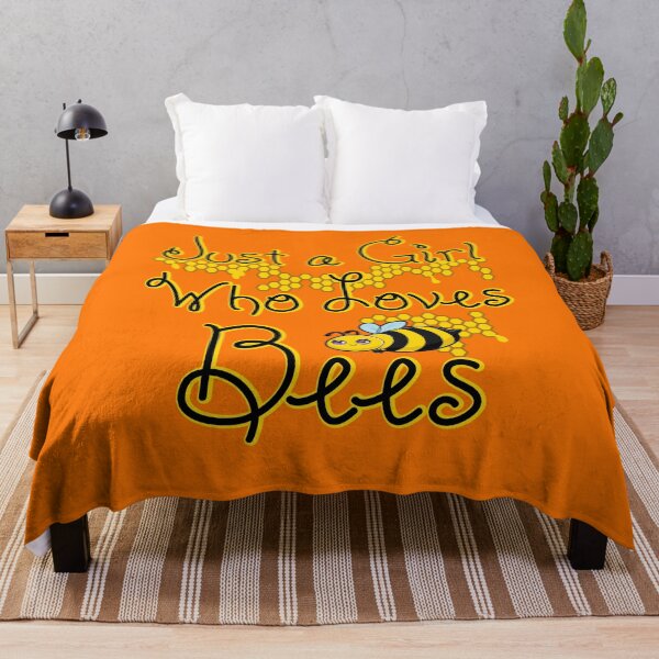 Item preview, Just a Girl Who Loves Bees designed and sold by tryinart.