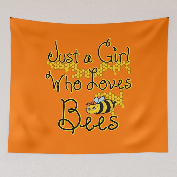 Item preview, Just a Girl Who Loves Bees designed and sold by tryinart.