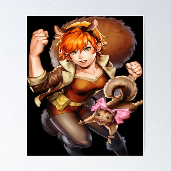 Item preview, Squirrel Girl (MARVEL Battle Lines) - Without Title Card  designed and sold by Audryana.