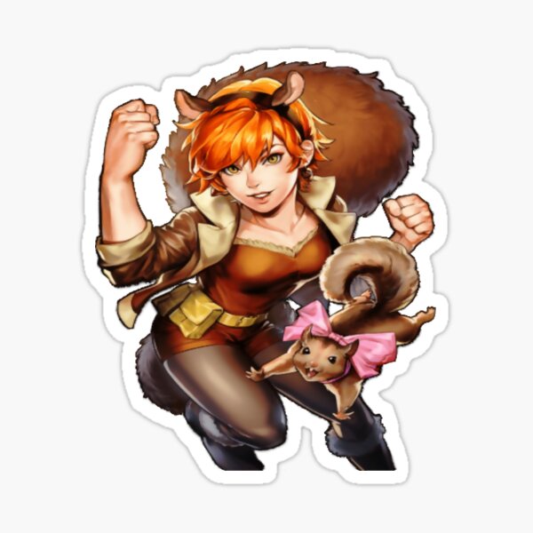 Item preview, Squirrel Girl (MARVEL Battle Lines) - Without Title Card  designed and sold by Audryana.
