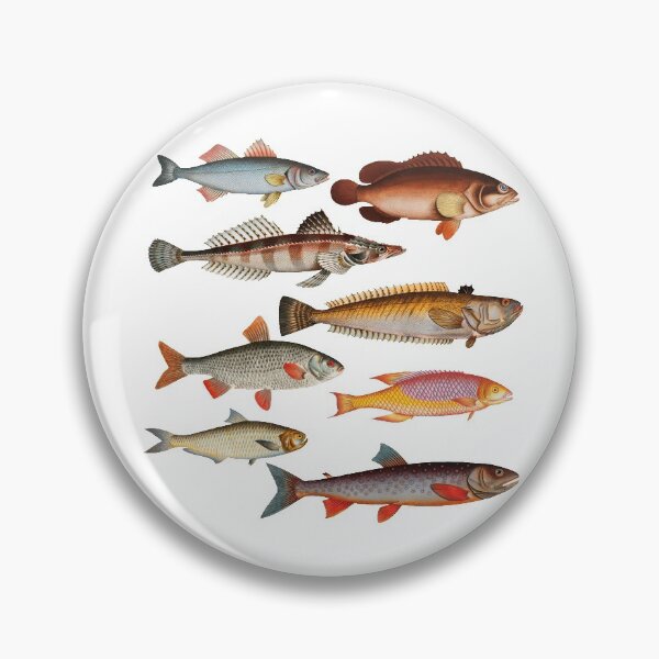Item preview, Colorful Fish Illustration v3 designed and sold by SowCow.