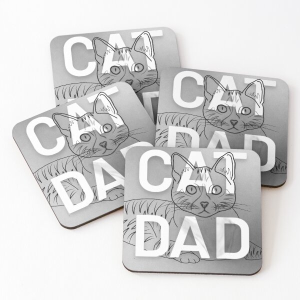 Item preview, Cat dad designed and sold by Artistkhg.