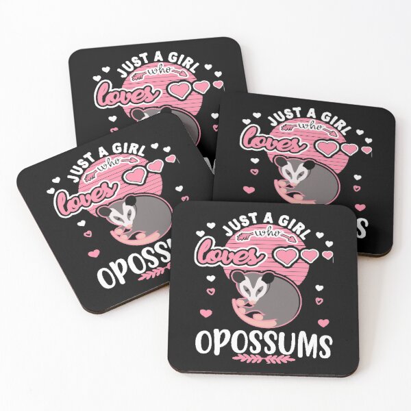 Item preview, just a girl who loves, Opossums , girl gift, Gift for mom, Mother's day, girls ,Opossums mom,  designed and sold by Rhome2001.