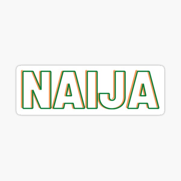 NAIJA Sticker