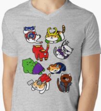 Atsume Assemble Men's V-Neck T-Shirt