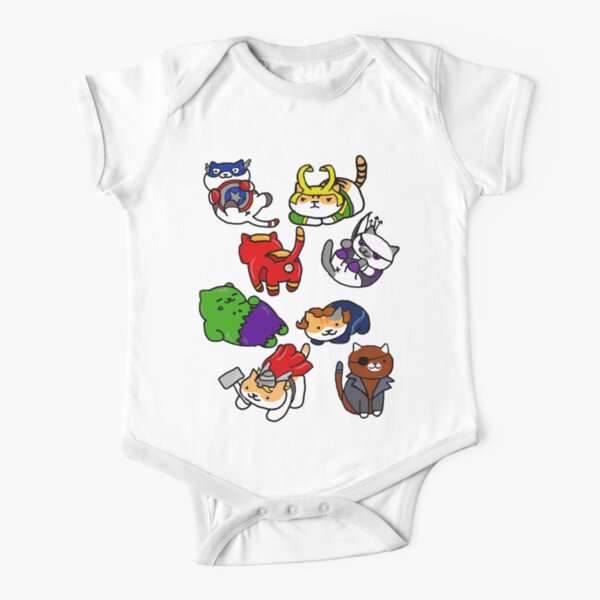 Atsume Assemble Short Sleeve Baby One-Piece