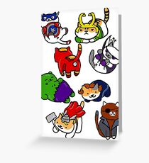 Atsume Assemble Greeting Card