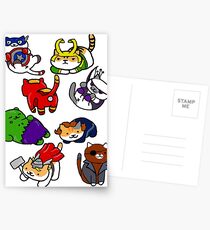 Atsume Assemble Postcards