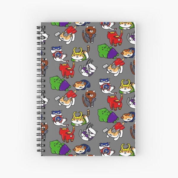 Atsume Assemble Spiral Notebook