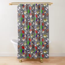 Atsume Assemble Shower Curtain