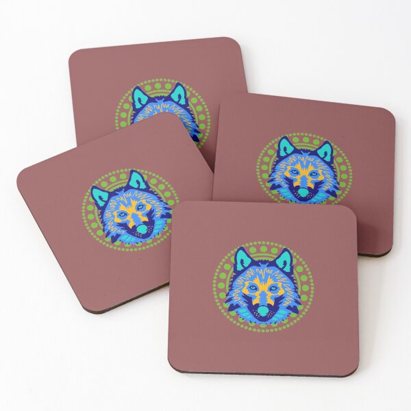 Item preview, Lone blue wolf ! designed and sold by Byoudesigns.