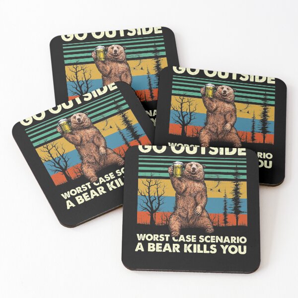 Item preview, Go Outside Worst Case Scenario A Bear Kills You designed and sold by angela45smith.