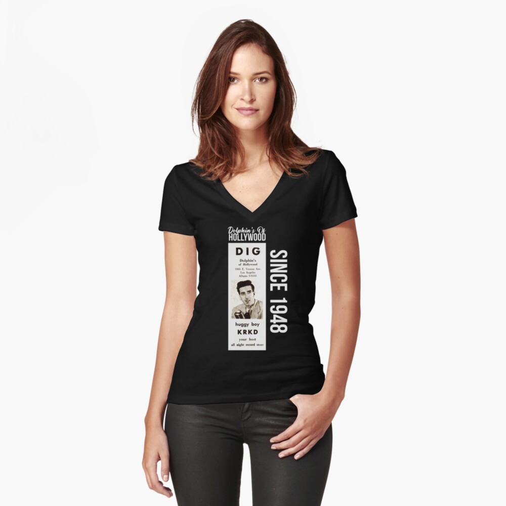 Item preview, Fitted V-Neck T-Shirt designed and sold by Jaydda32.