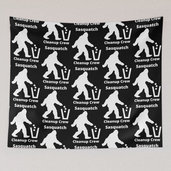 Item preview, Sasquatch Clean Up Crew designed and sold by thomashutchings.