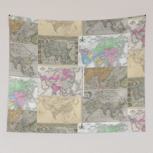 Item preview, Oldish Maps Set #1 Asia designed and sold by Krispsm.