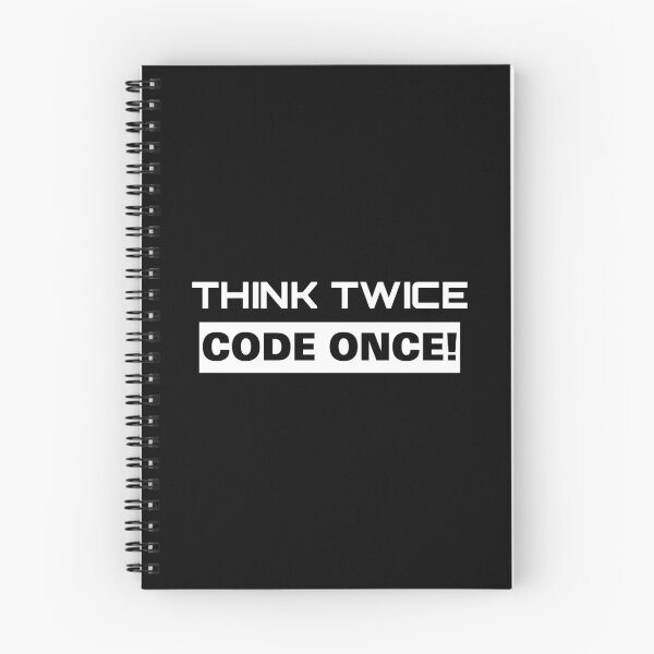 Item preview, Programmer Think Twice Code Once designed and sold by SmalsodoCalbino.