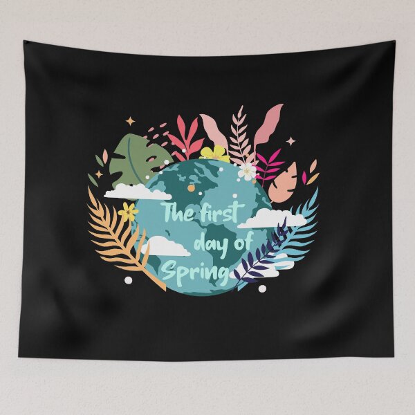 Item preview, The First Day Of Spring designed and sold by YueHeng Creates ⭐⭐⭐⭐⭐.
