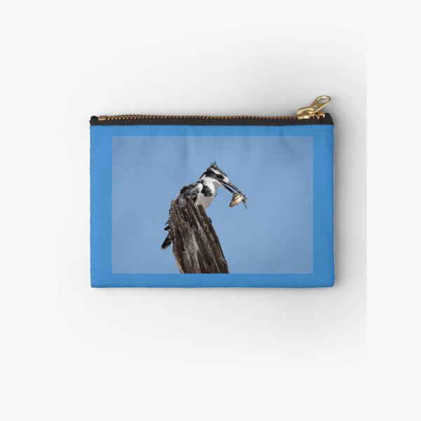 Item preview, Pied Kingfisher With His Catch From The Chobe River designed and sold by Robert Kelch, M.D..