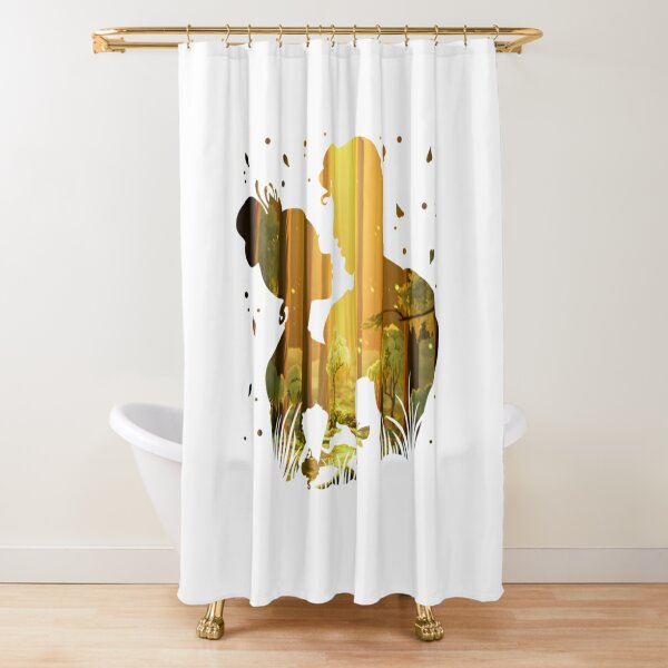 Ambesonne King Shower Curtain, Frog Prince on Moss Stone, 69Wx84
