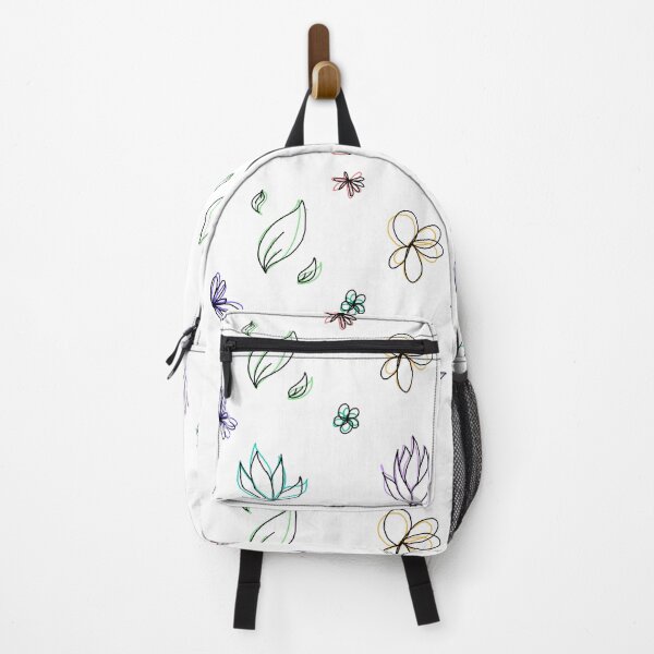 Aperçu de l'œuvre Pack d'autocollants de fleurs d'art en ligne créée et vendue par TheBattenworld.