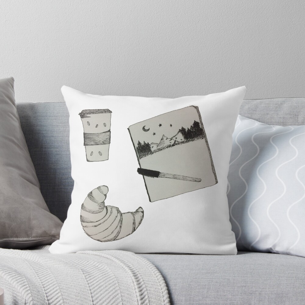 Item preview, Throw Pillow designed and sold by Rudravi.