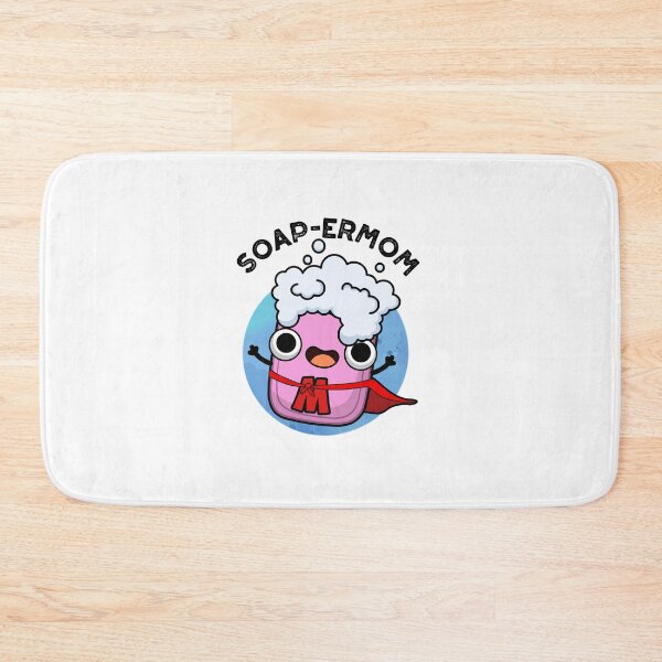 Item preview, Soap-ermom Funny soap Mom Puns  designed and sold by punnybone.