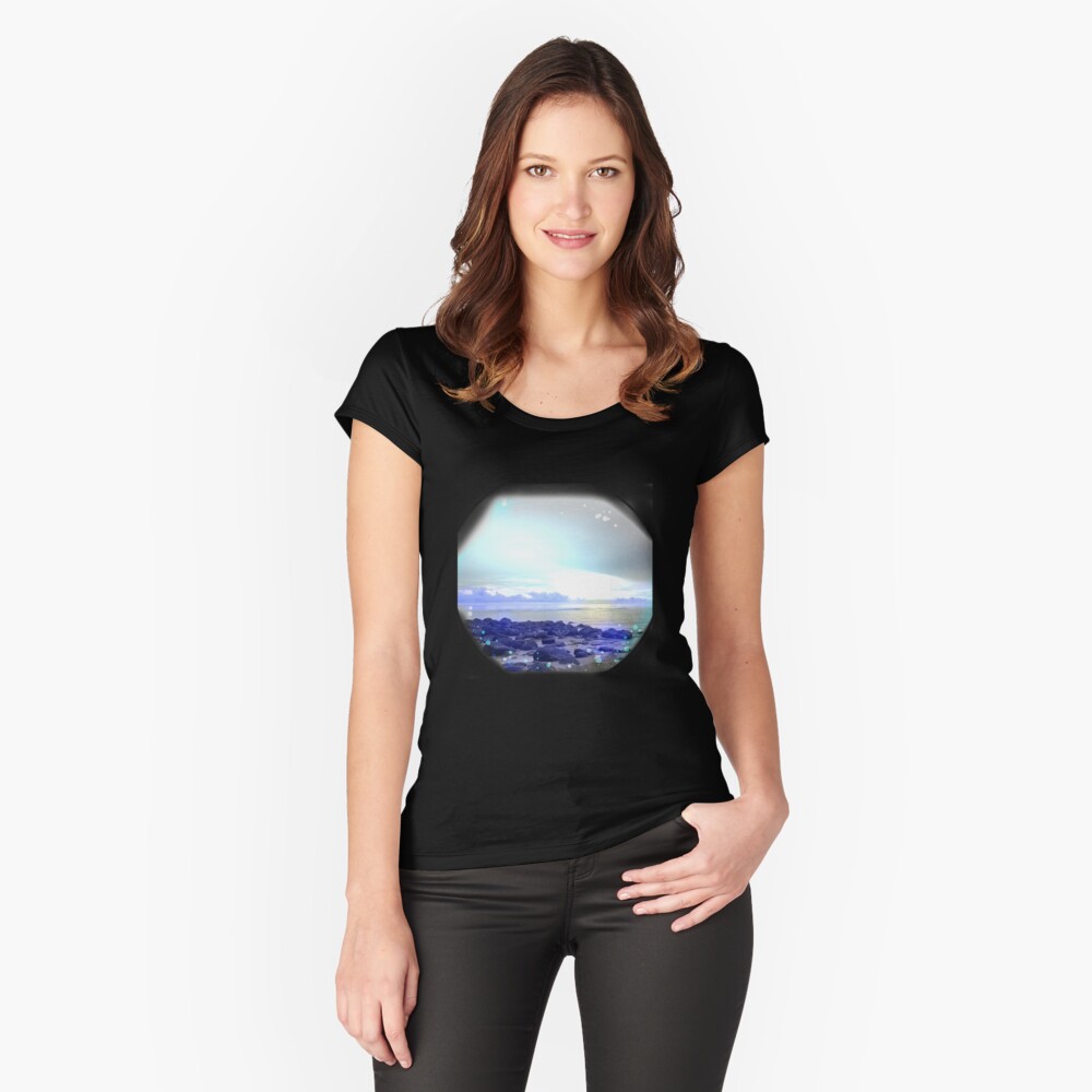 Item preview, Fitted Scoop T-Shirt designed and sold by AheraRoses.