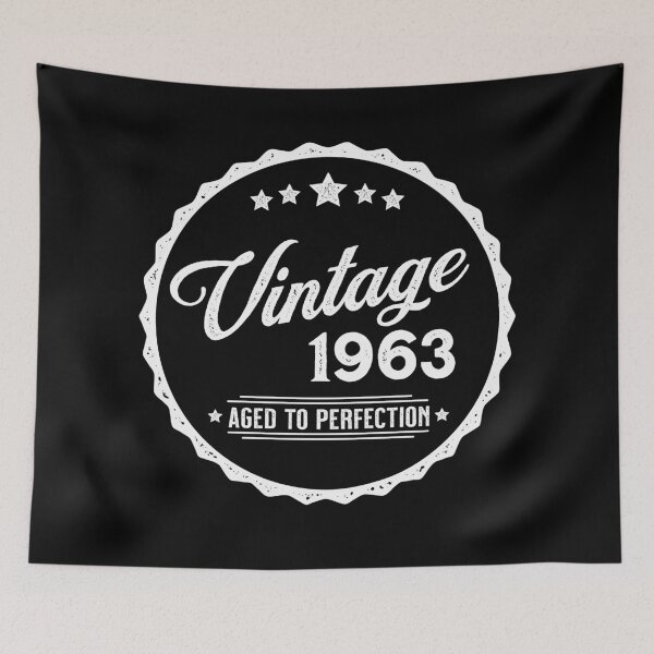 Item preview, Vintage Birth Year 1963 Aged To Perfection designed and sold by omahatrading.