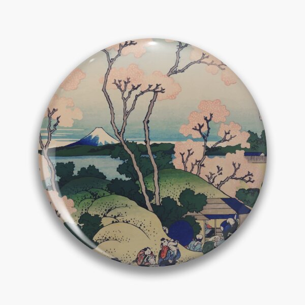 Item preview, Goten-Yama Hill, Shinagawa on the Tokaido by Katsushika Hokusai (1760-1849) designed and sold by monsterplanet.