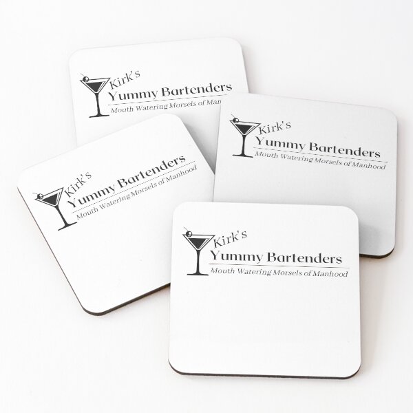 Item preview, Kirk's Yummy Bartenders - Mouth Watering Morsels of Manhood designed and sold by BubblePopGoods.