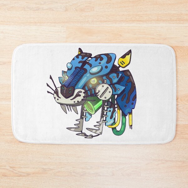 Item preview, Robo Tiger Blue designed and sold by WeFourCrows.