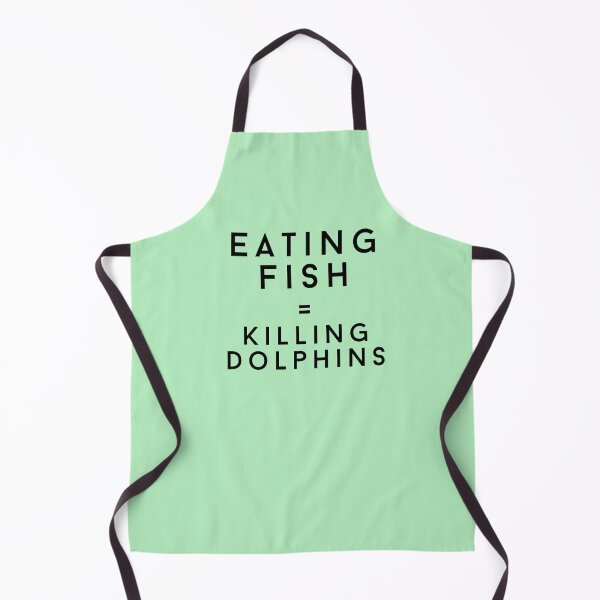 Item preview, Eating Fish = Killing Dolphins Seaspiricy design designed and sold by Wenellen.