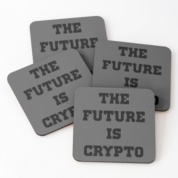 Item preview, The Future is Crypto - Cryptocurrency designed and sold by PosterpartyCo.