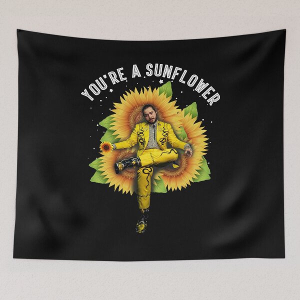 Item preview, P-O-S-T M-A-L-O-N-E You're-A Sunflower T-Shirt, designed and sold by QLDBVYT.