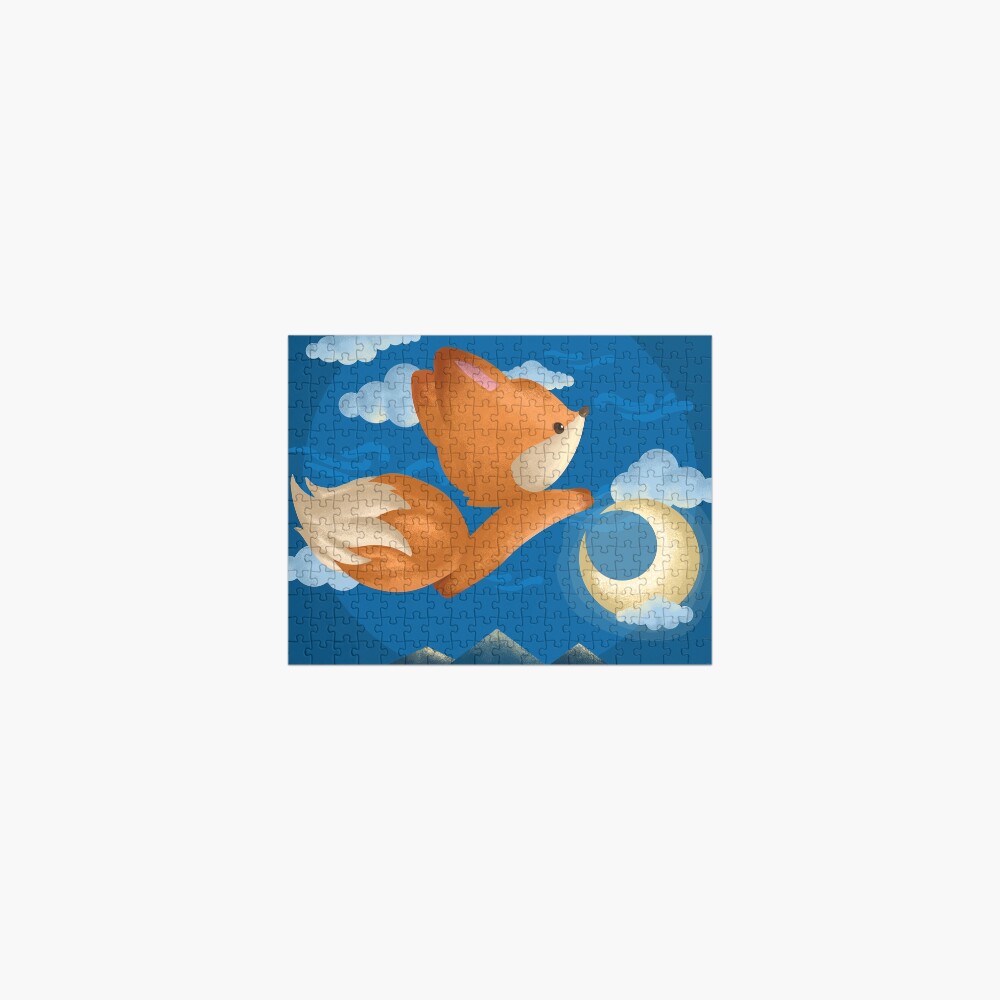 Fox Jump Over the Moon Jigsaw Puzzle