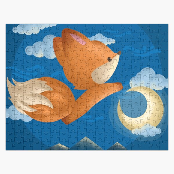 Details about   Fox Family Babies Cute Cubs Kits Pups Jigsaw Puzzle 285 Pieces 16.5"X12" Piece 