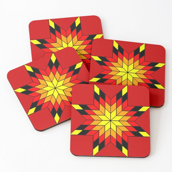 Item preview, Native Starburst Design Red / Fire Colors designed and sold by JMWCD.