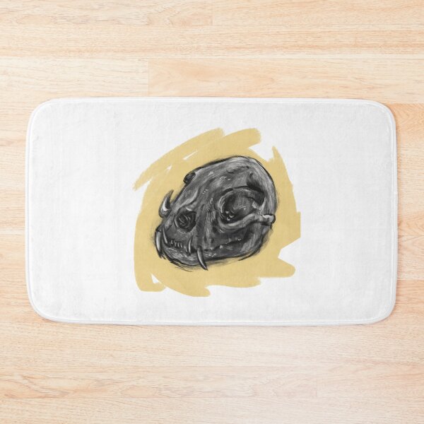 Item preview, Charcoal Cat Skull  designed and sold by crognak.