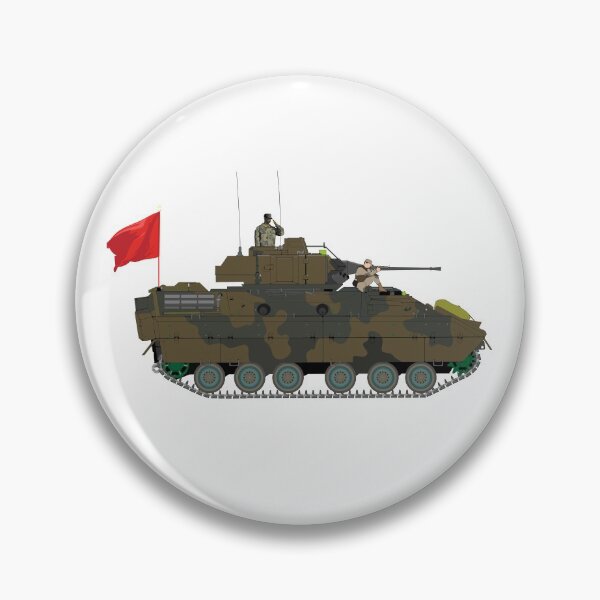 Item preview, American Bradley Fighting Vehicle - Armed Military Tank designed and sold by Matt Ballinger.