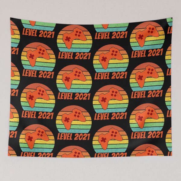 Item preview, Level 2021 Retro Style designed and sold by Qudkin.