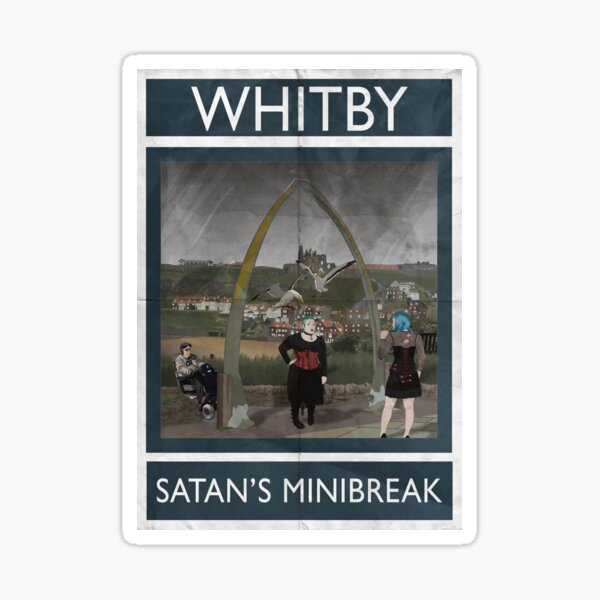 Whitby - Satan's Minibreak Sticker