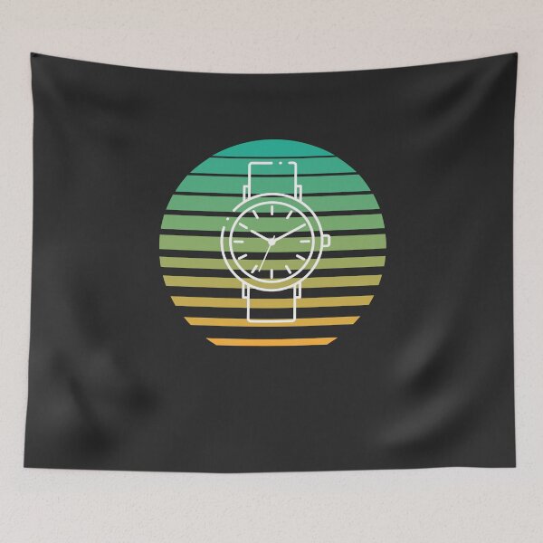 Item preview, Vintage Sunset Watchmaker Horology Gift designed and sold by EricJP.